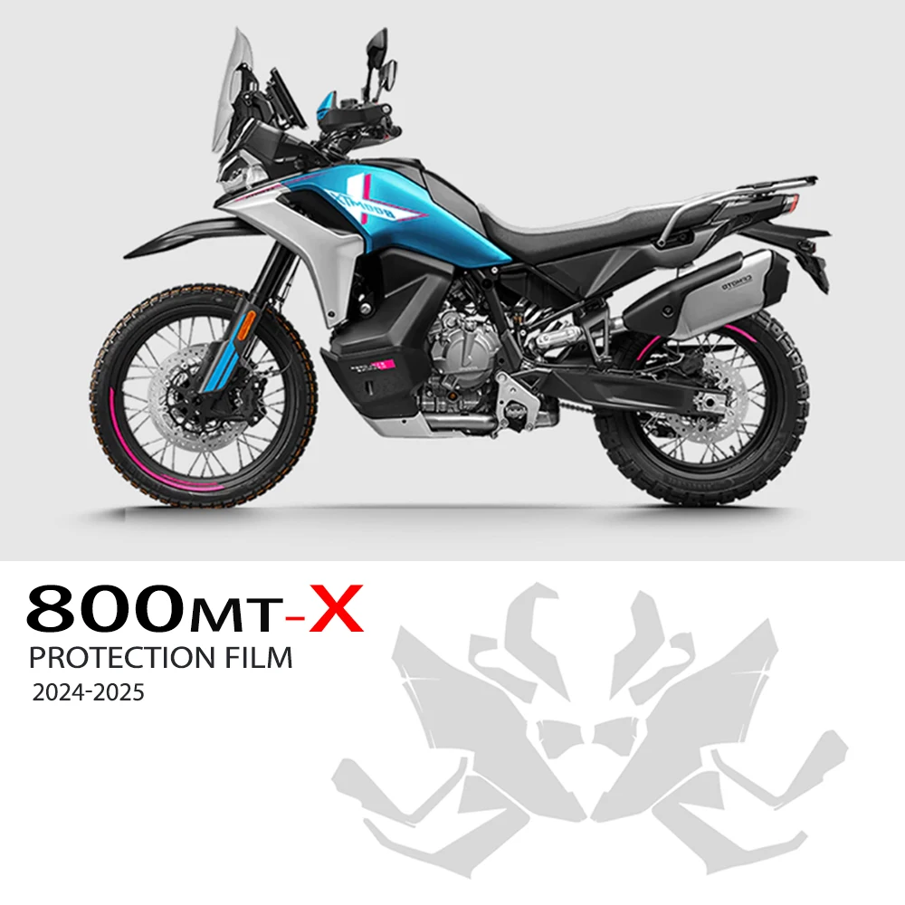 

Для CFMOTO 800MTX PPF мотоциклетная защитная пленка для краски, защита обтекателя, прозрачная защита от царапин, мотоцикл PPF 800MT X ТПУ