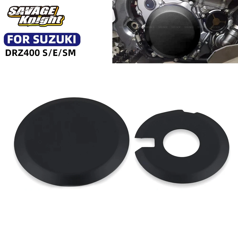 DRZ400 E/S/SM Engine Clutch Case Cover Guard For SUZUKI DRZ400E DRZ400S DRZ400SM Motorcycle Engine Protector Cover Accessories