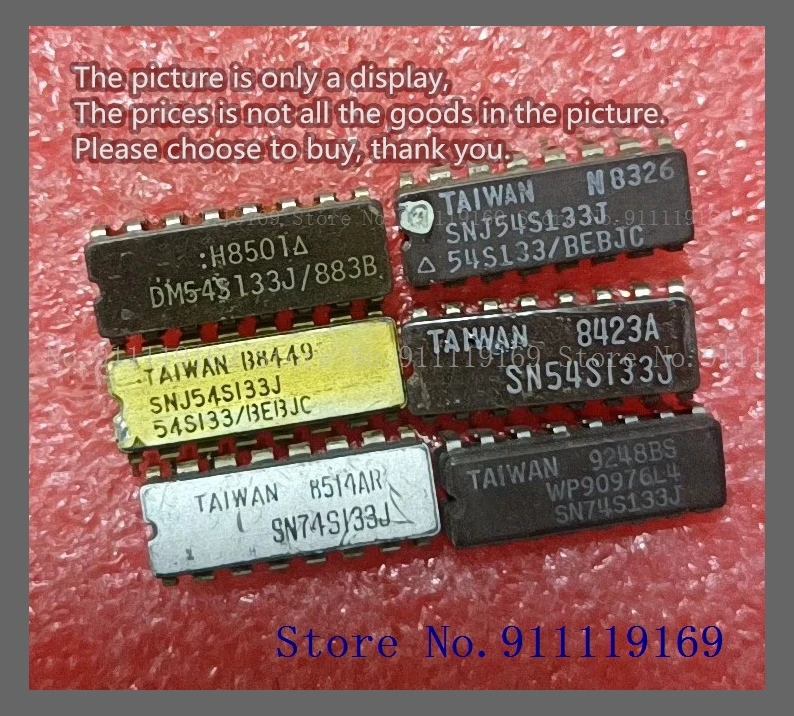 SN54S133J SN74S133J SNJ54S133J DM54S133J/883B CDIP