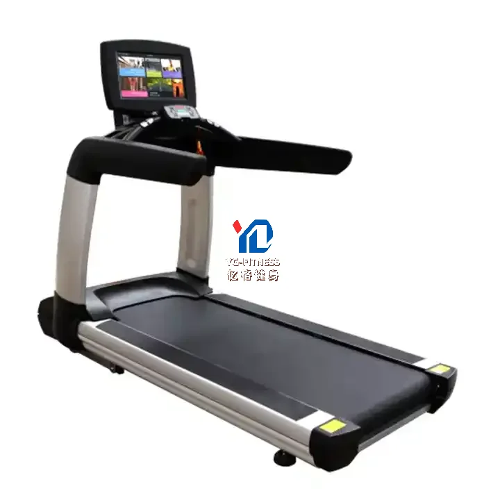 Functional Commercial Treadmill with Touch Screen Indoor Electric Running Machine Professional Gym Fitness Training Gear