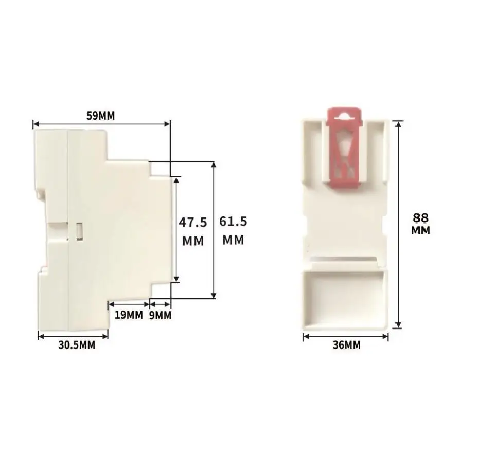 Small Intelligent Digital Adjustable Temperature Controller Guide Rail for Water Heating And Cooling