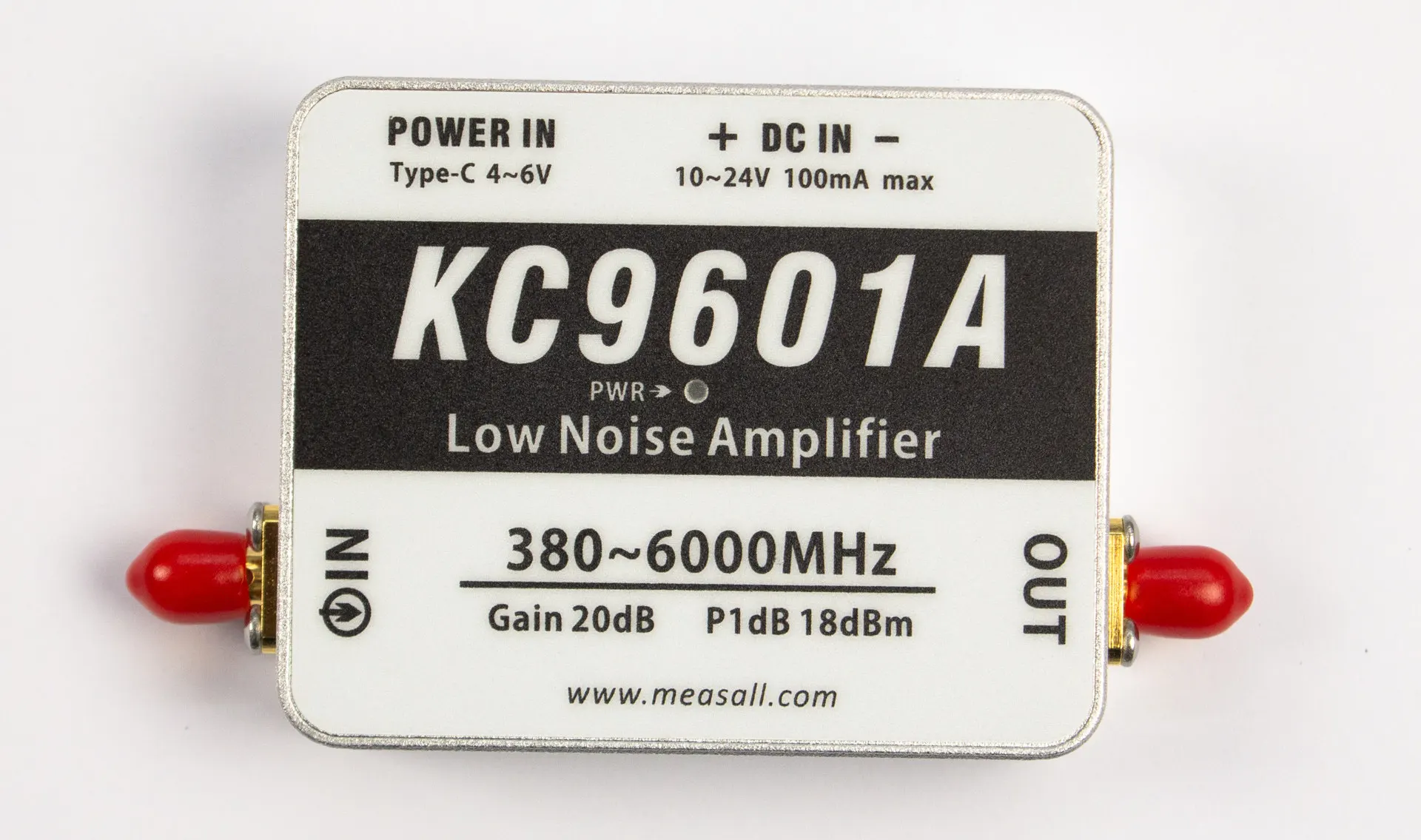 

6GHz 20dB Low Noise Amplifier Module 5.8 Amplifier 2.4 KC9601A Low Noise Amplifier LNA