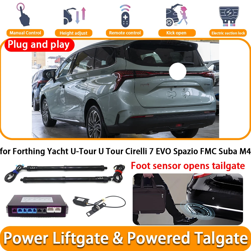 Para yate Forthing U-Tour U Tour Cirelli 7 EVO Spazio FMC Suba M4 OEM sistema de puerta trasera eléctrico automático