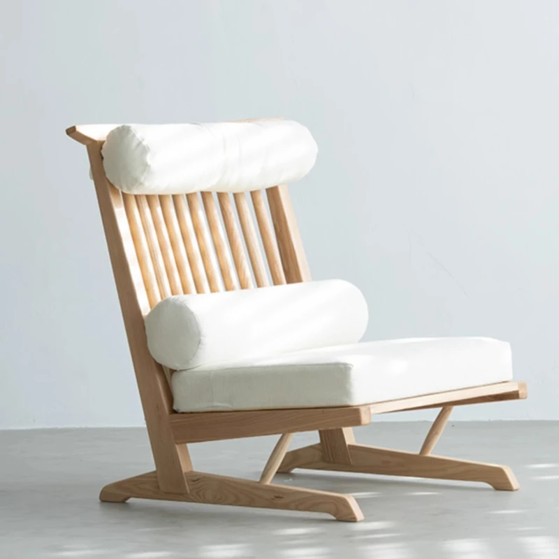 

Sofa chair recliner tatami master chair wabi-sabi Japanese balcony leisure chair