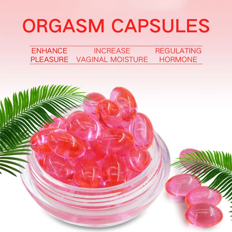 50 pcs women Sexual Orgasm Capsules For Woman Female Yoni Climax Capsule for women libido boost