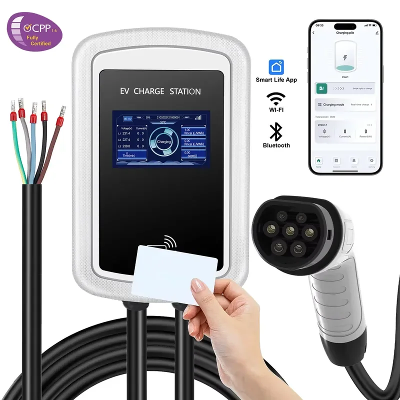 AP01 RTFLY Dynamic Load Balancing EV Charging Station 7kW 11kW 22kW DLB Kit Smart Energy Solution for Install and Resale