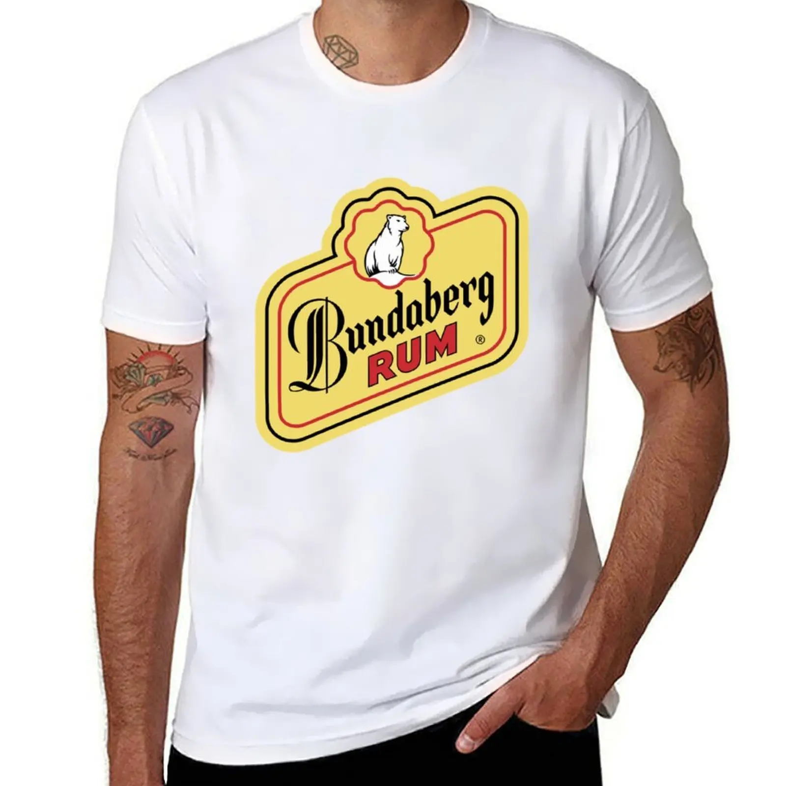 

Official Merchandise of bundaberg rum logo T-Shirt cotton t shirt man printed t shirts for man T-Shirt