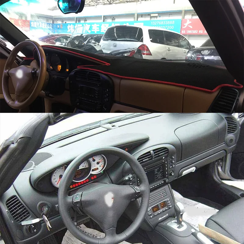 For 1996-2004 Porsche Boxster 986 996 911 Accessories Dashboard Cover Instrument Panel Dash Mat Dashmat Protective Pad