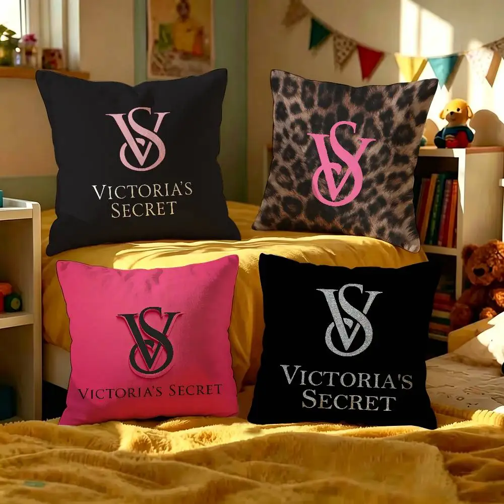 Luxury-V-V-VictoriaS-S-SecreteS Pillow Gifts Home Office Furnishings Bedroom Sofa Car Cushion Cover case 45x45cm