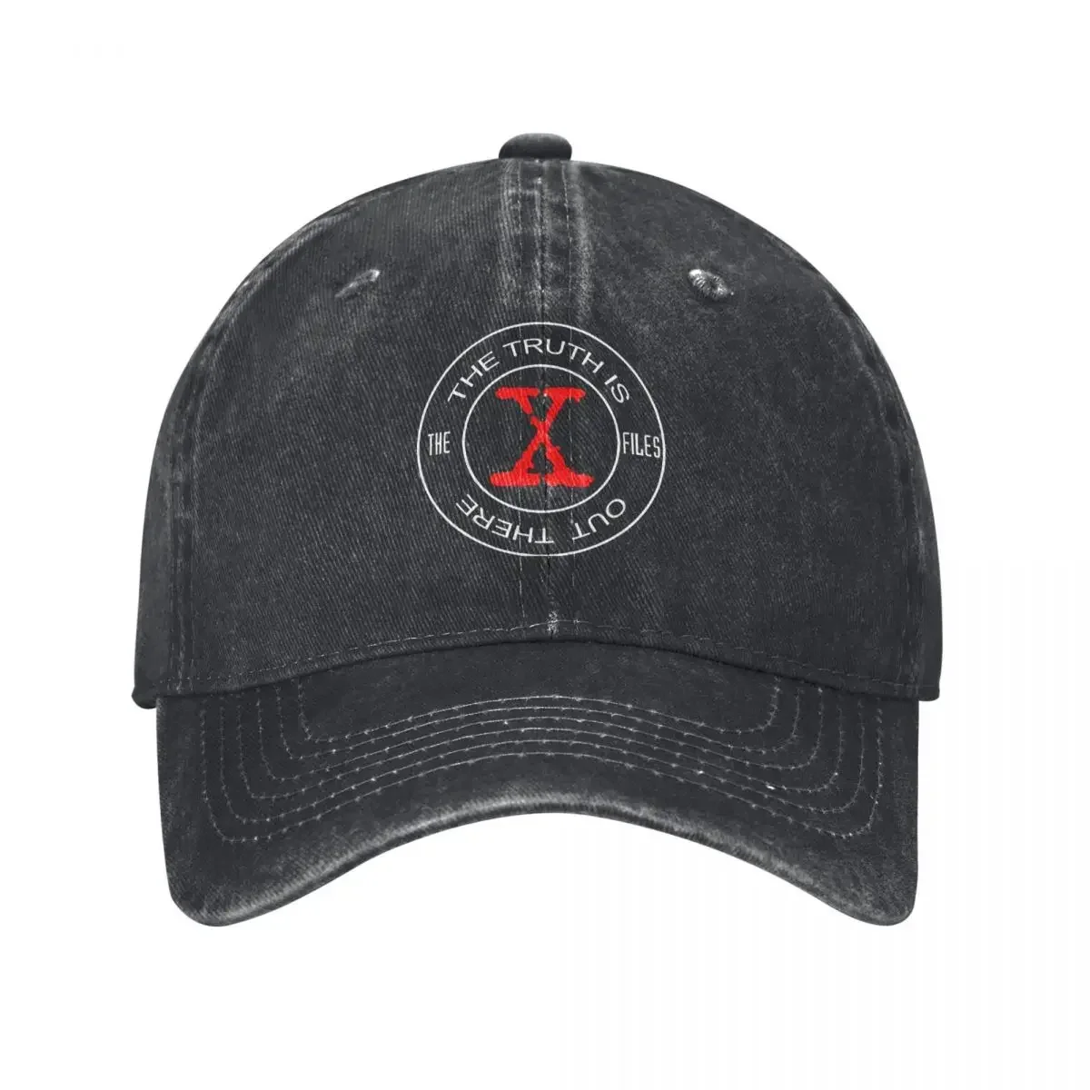 The X Files Wisdom Unisex Baseball Cap TV shows Distressed Denim Hats Cap Fashion Outdoor Workouts Headwear