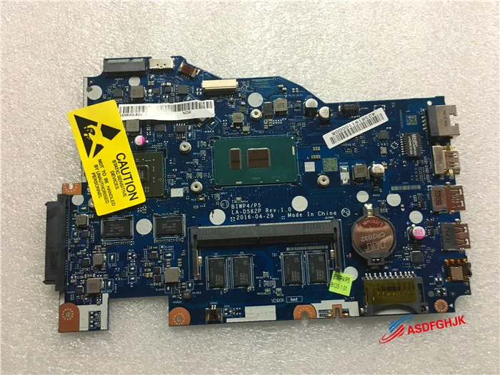 Original FOR Lenovo Ideapad 110-15ISK Motherboard i5-6200U Radeon R5 M330 LA-D562P  free shipping