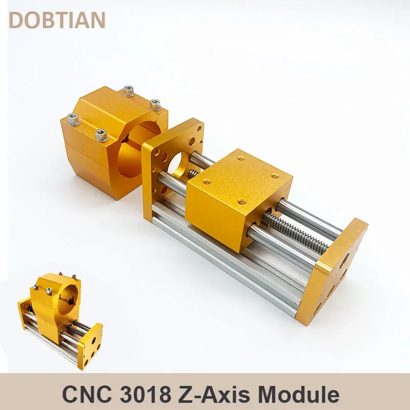 CNC 3018 Z-Axis Module Apply Nema17 Stepper Motor Spindle Hole 52mm Aluminum Sliding Table Engraving Machine Accessorie
