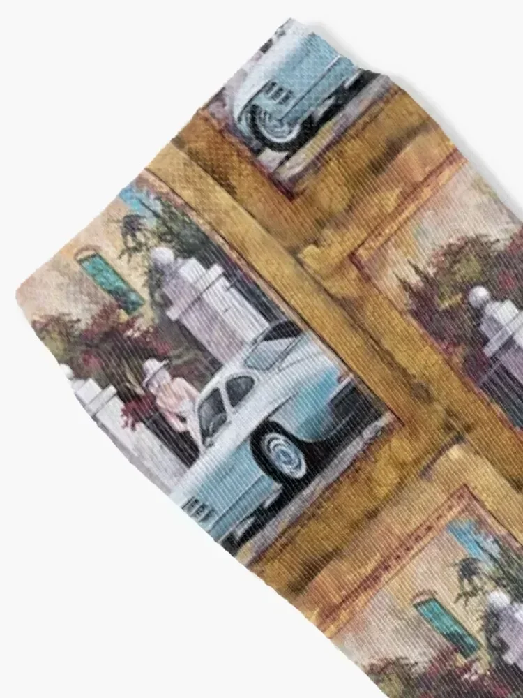 MB 300 sl Gullwing Socks japanese fashion moving stockings new in's Lots Men Socks Women's