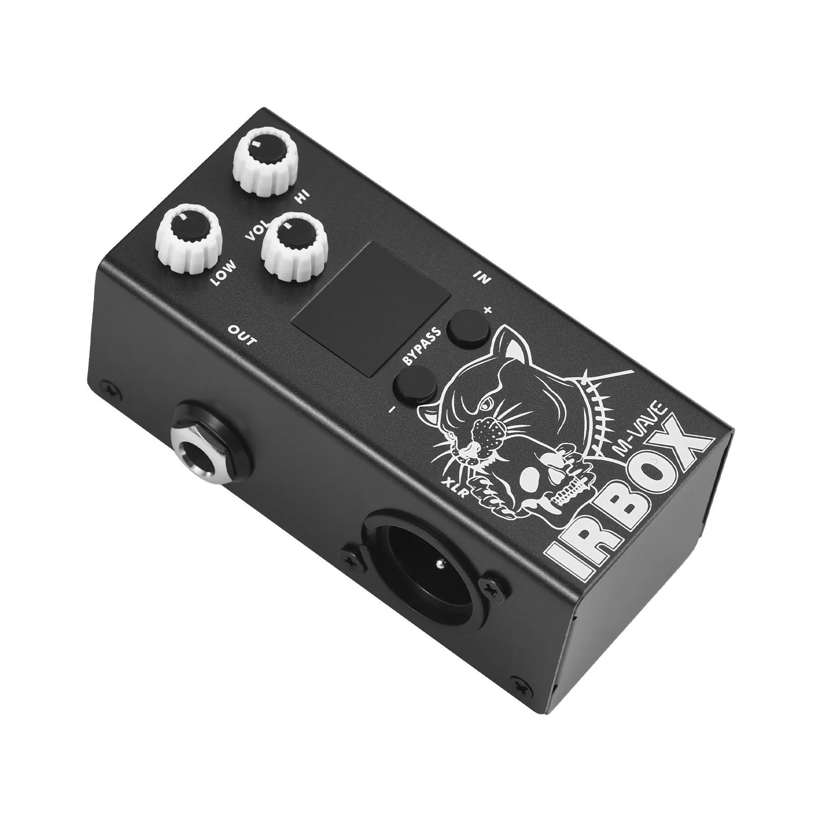 M-VAVE Guitar IR Box Effects Pedal with IR Cab Impulse Response Cabinets Speaker Simulator XLR Output Port 6.35mm Output/Input