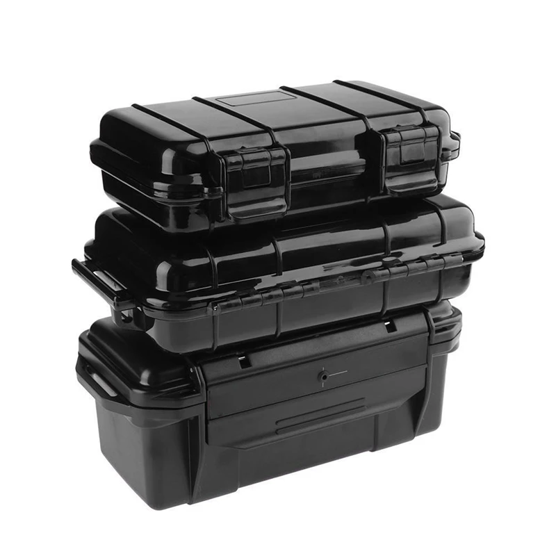 Outdoor Waterproof Safety Storage Case Tactical Shockproof Sealed ABS Plastic Equipment Tool Dry Box  Airtight Instrument Case