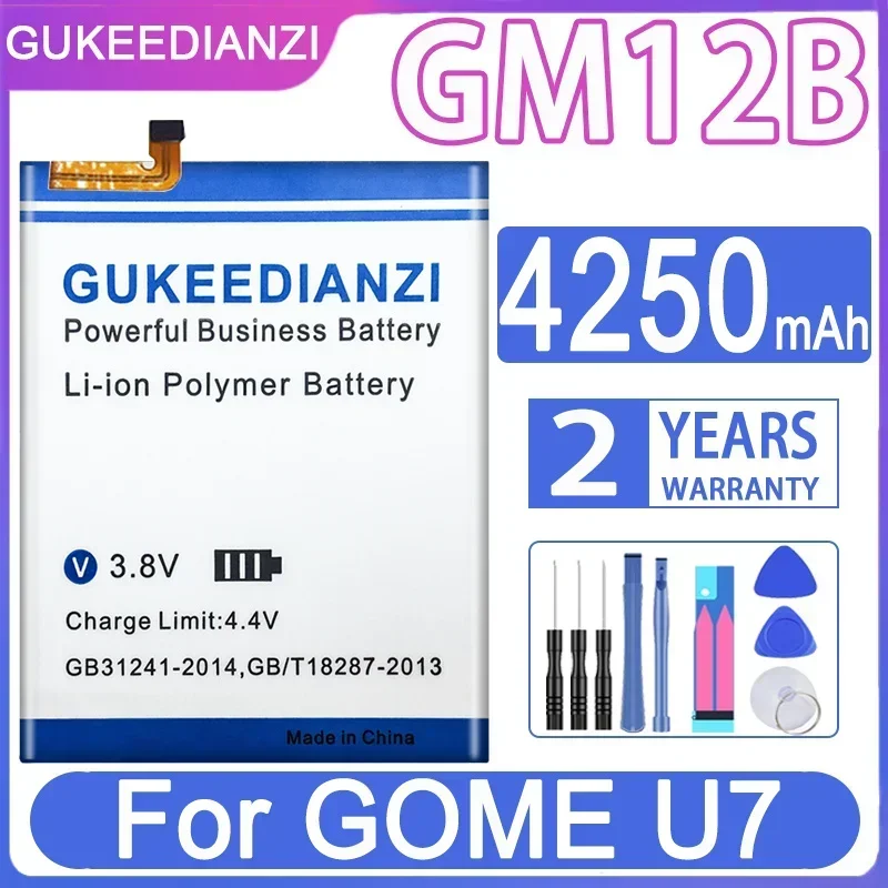 

Запасная батарея GUKEEDIANZI GM12B 4250 мАч для GOME U7