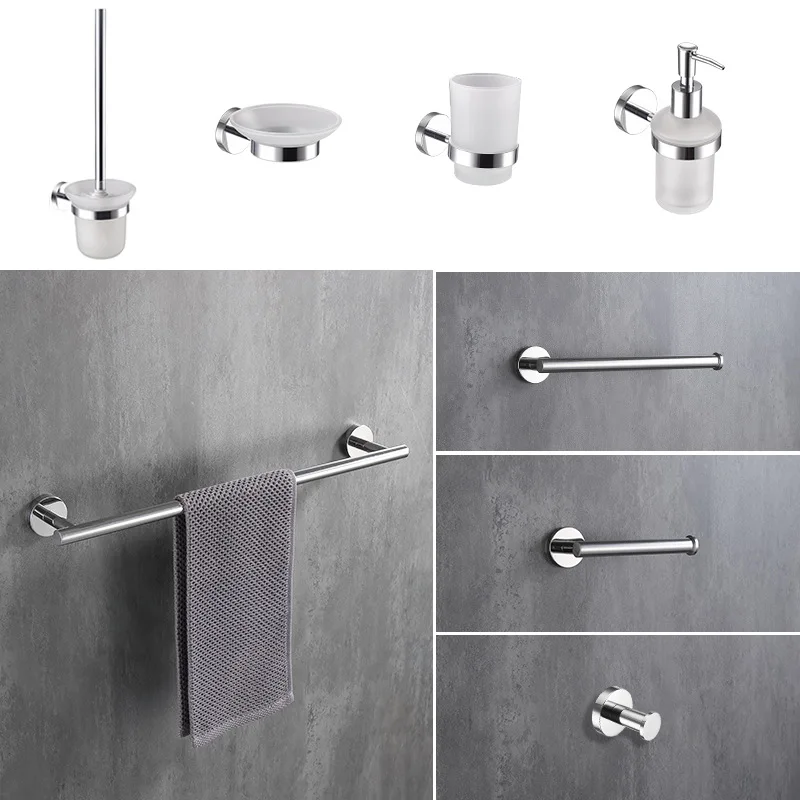 

Зеркальный держатель для бумажных полотенец из нержавеющей стали 304, одинарный крючок для одежды, крючок для полотенец, подвеска для ванной комнаты, кухни и ванной комнаты.