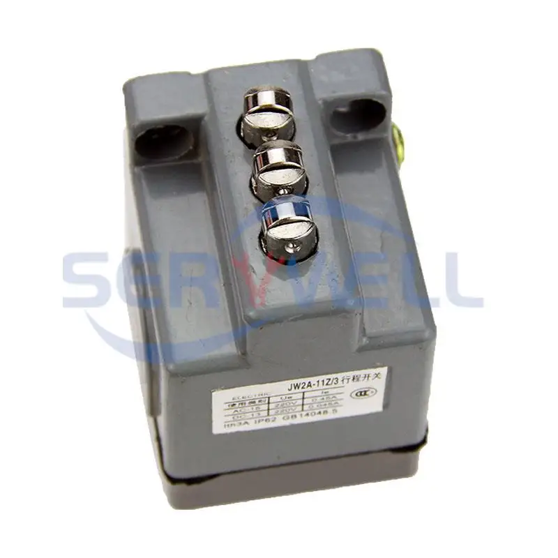 JW2A-11Z/3 Momentaneo 3 Parallel Roller Plunger Finecorsa AC-15 220V 0.45A DC-13 220V 0.045A Ith3A IP62
