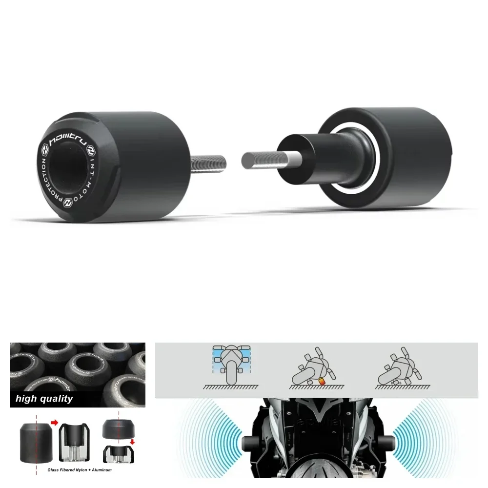 

Motorcycle Frame Slider Crash Pad Protector for Yamaha XSR900 2022-2025 Tracer 9 GT 2021-2025 - Fairing Guard Falling Protection