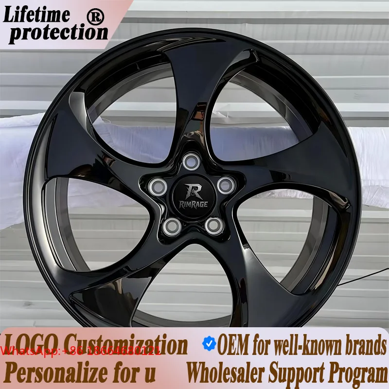 18-22 Inch Custom Forged Alloy Wheels Gloss Black Five Spoke Rims For M Series RS ModelsF20,F30,F35,G20,G30,E90,E60,F10,F15,G05
