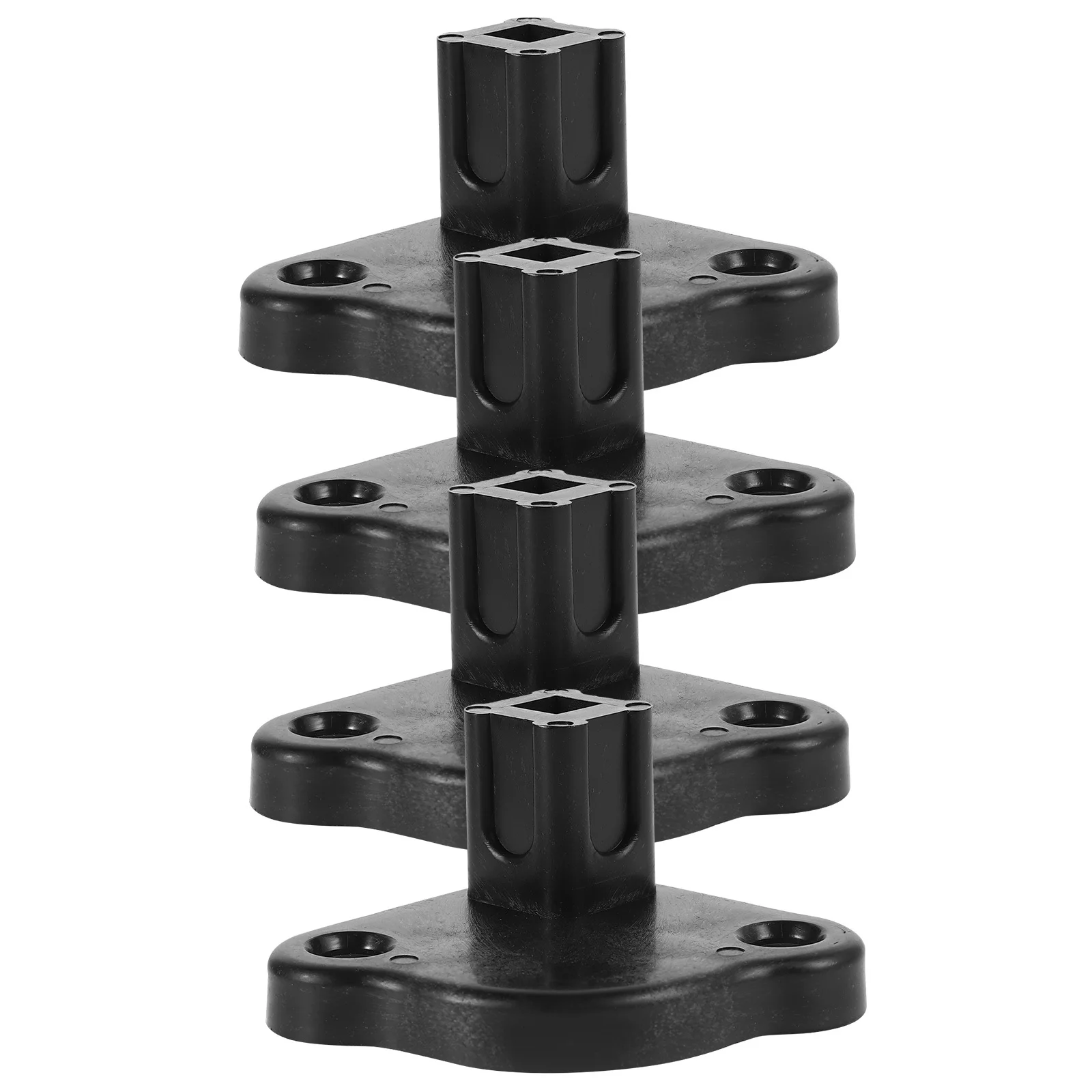 

4pcs Universal Tent Bottom Base Bracket For Four-Legged Umbrella Tents Antislip Design Quick Installation Portable Lightweight