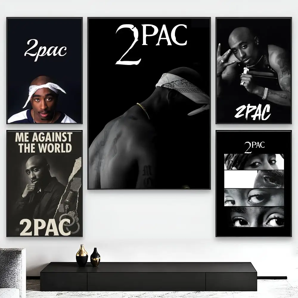 2 P-Pac Poster HD Wall Art Prints for Bedroom Living Room Office Bar Home Decor Modern Artwork