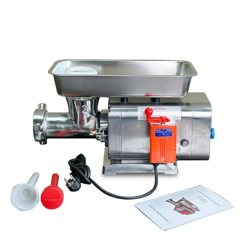 Desktop meat grinder commercial large-capacity automatic stainless steel
