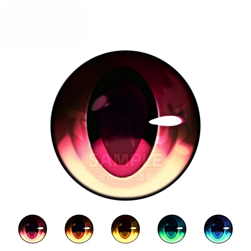 

Printed Fursuit Eyes for Kigurumi Base Mask Kemono Fursuit Mask Cosplay