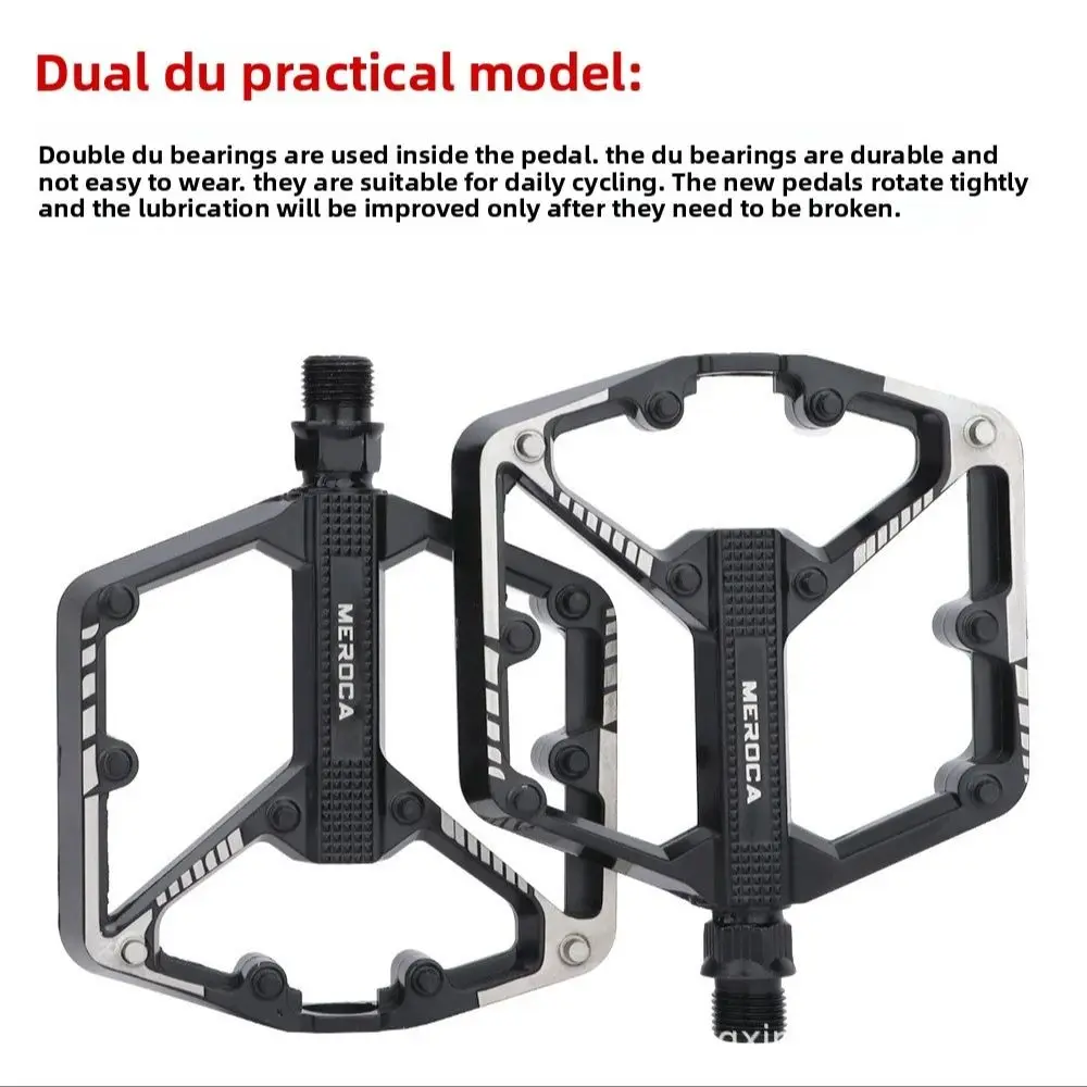 AliExpress Bicycle Pedals Sealed DU Bearing Nonslip Pedal Mountain Road Bike Cycling Alloy MTB Pedal Bicycle Accessories