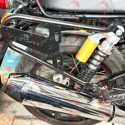 Motorcycle Side Saddle Bag Left Right Side Trunk Bag Support Holder For INTERCEPTOR 650 18-23 CONTINENTAL 650 GT 650 2019-2023