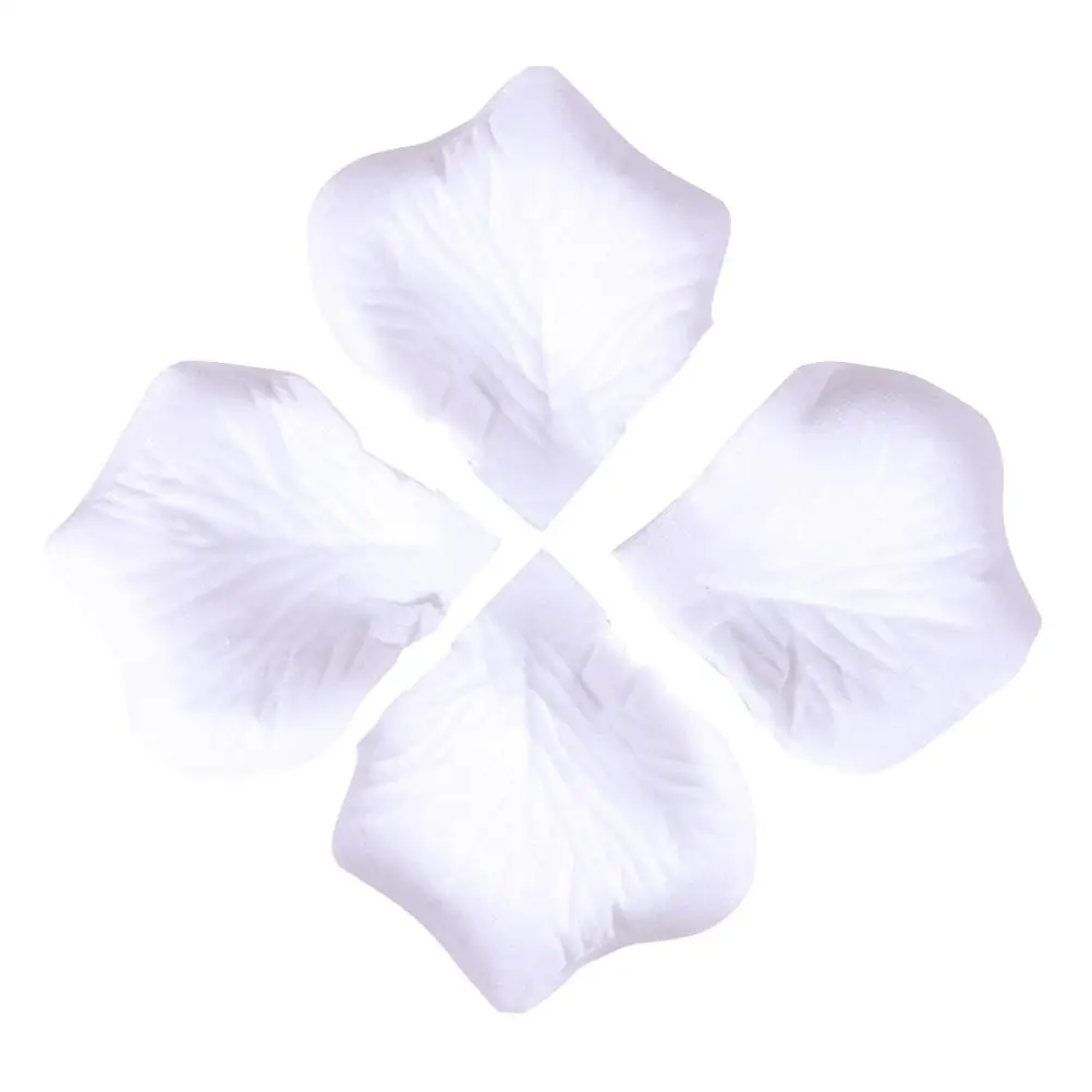 

1000pcs Silk Rose Petals Artificial Flower Petals for Wedding Confetti Flower Girl Bridal Shower Hotel Home Party Valentine Day