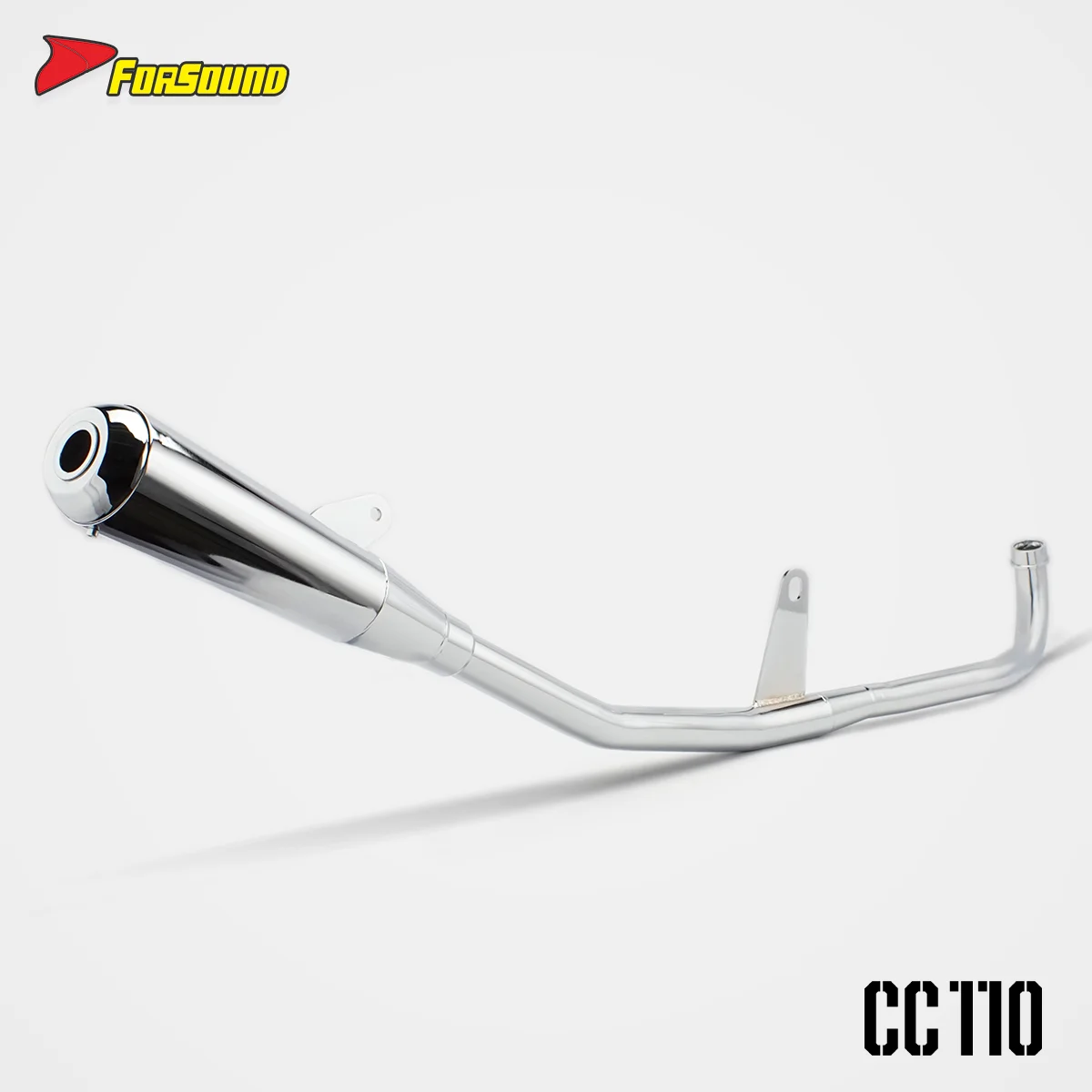 RS For Honda CC110 exhaust pipe full section Morikawa retro integrated same style overseas sales champion
