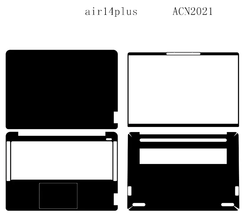 Sticker Skin for Lenovo ideapad Air14 plus ACN2021 AIR 14PLUS 2022 14+ IAP7 14-inch Laptop PC