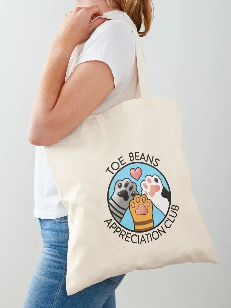 Toe Beans Appreciation Club Tote Bag Cloth bags canvas bags Shopper Lady bag Tote Bag