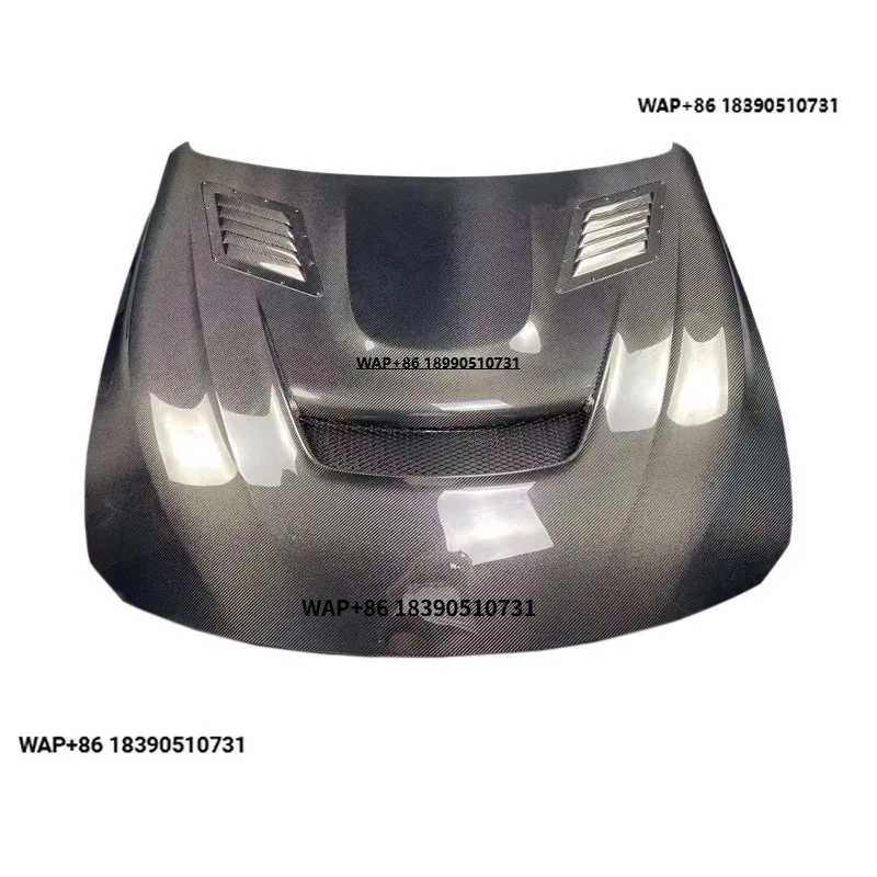 

Var Style Carbon Fiber Front Engine Hood Vented Bonnet for M3 M4 F82 F80 F83 New Condition with Included Screws