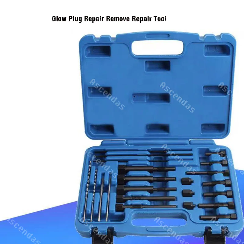 Newest Glow Plug Repair Tool Kit Glow Plug Electrode Removal Extraction M8 X 1.0 M10 X 1.0 M10 X 1.25