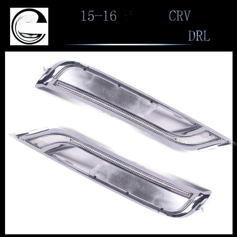 

SAARSuitable for HondacrvDaytime Running Light 15-16New StyleCRVDedicatedLEDDaytime Driving Lamp Fog Light Modification