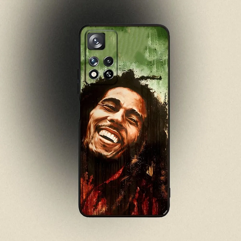 Bob Marley Rasta Lion Phone Case For Samsung Galaxy A20,A21s,A22,A31,A32,A52,A53,A72,73,A80,A91 Soft Black Cover