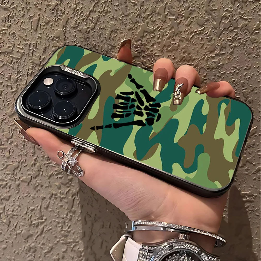 Parches tácticos IR funda de teléfono reflectante infrarroja para Oppo Realme 15 14 13 12 11 10 9i 8 8i C75 C65 C63 C55 C53 C35 Plus 4G 5G