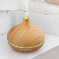 Personalised Woodgrain Aromatherapy Diffuser Humidifier, 500ml, Essential Oil Diffuser