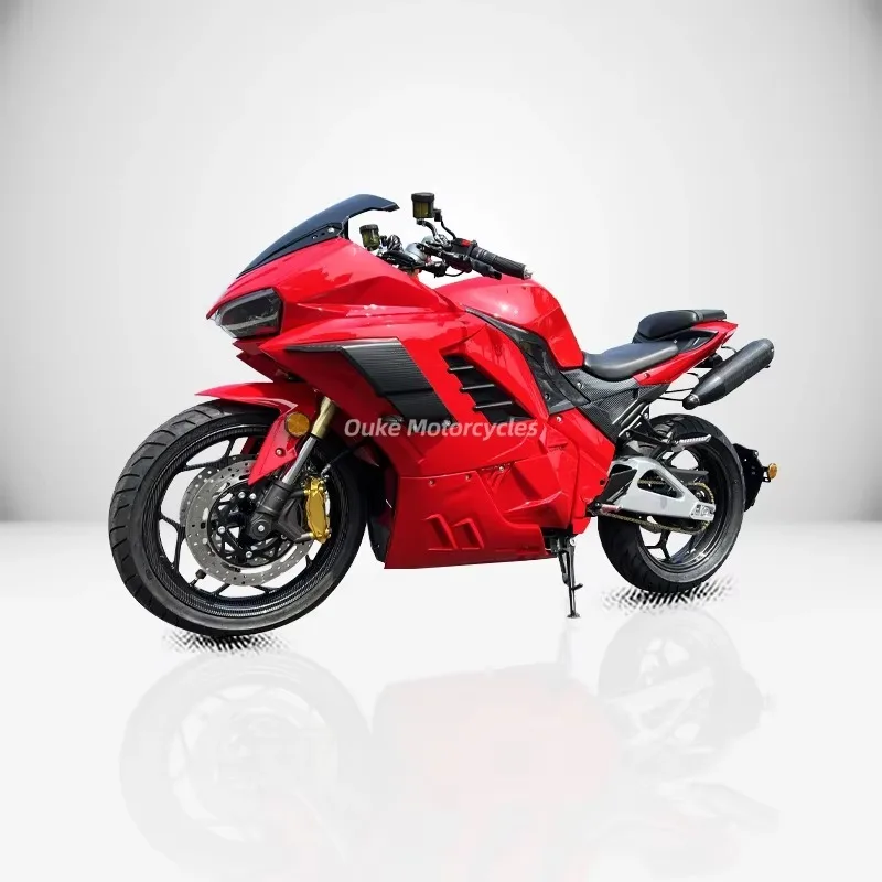 Zuimi الراقية الأزياء سوبر بارد 12000 واط دراجة نارية مع بطارية ليثيوم عالية السرعة الرياضة دراجة نارية كهربائية مع سلسلة مركزية م