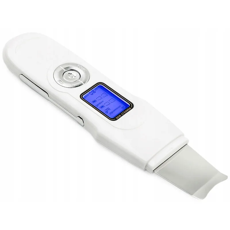 Dobrej jakości urządzenie do usuwania zaskórników, pielęgnacji twarzy, oczyszczania, złuszczania martwego naskórka, ultradźwiękowa szpatułka do twarzy.