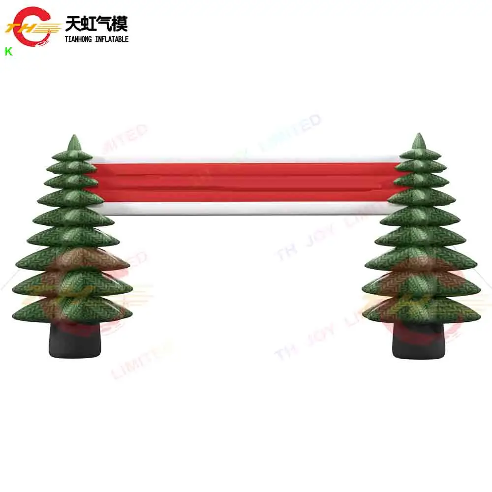 Fast Shipping Ground Opening Inflatable Archway Christmas Inflatable Arch Entrance with Blower for Sale