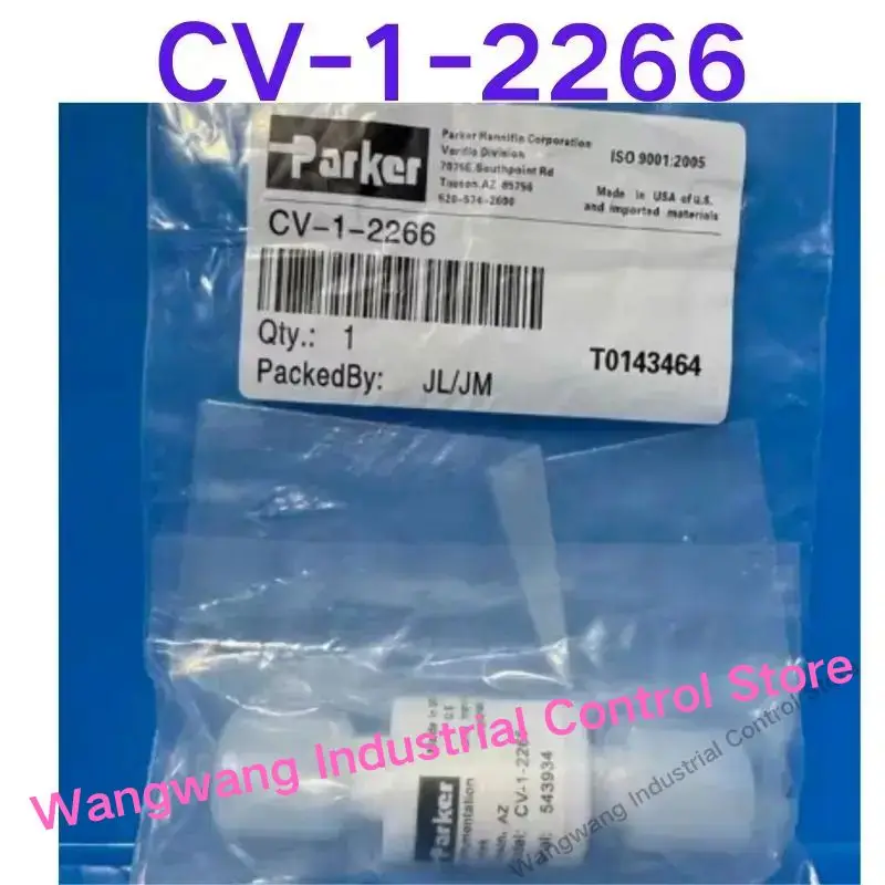 Brand-new Parker one-way valve CV-1-2266