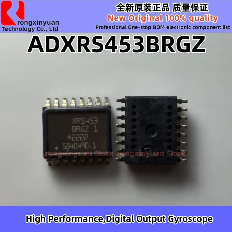 

1-10Pcs ADXRS453BRGZ XRS453BRGZ ADXRS453 XRS453 High Performance , Digital Output Gyroscope Original New 100% quality