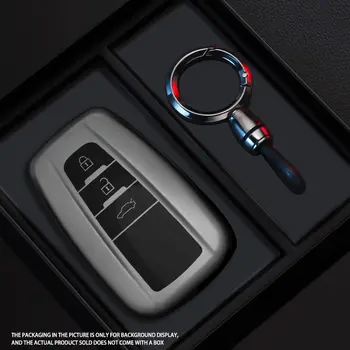 Černý kryt klíče od auta z TPU ve stylu Warrior pro Toyota Camry RAV4 Highlander Avalon C-HR Prius Corolla GT86 10 nejlepší prodej Kryt klíče od Toyoty Prius - №9