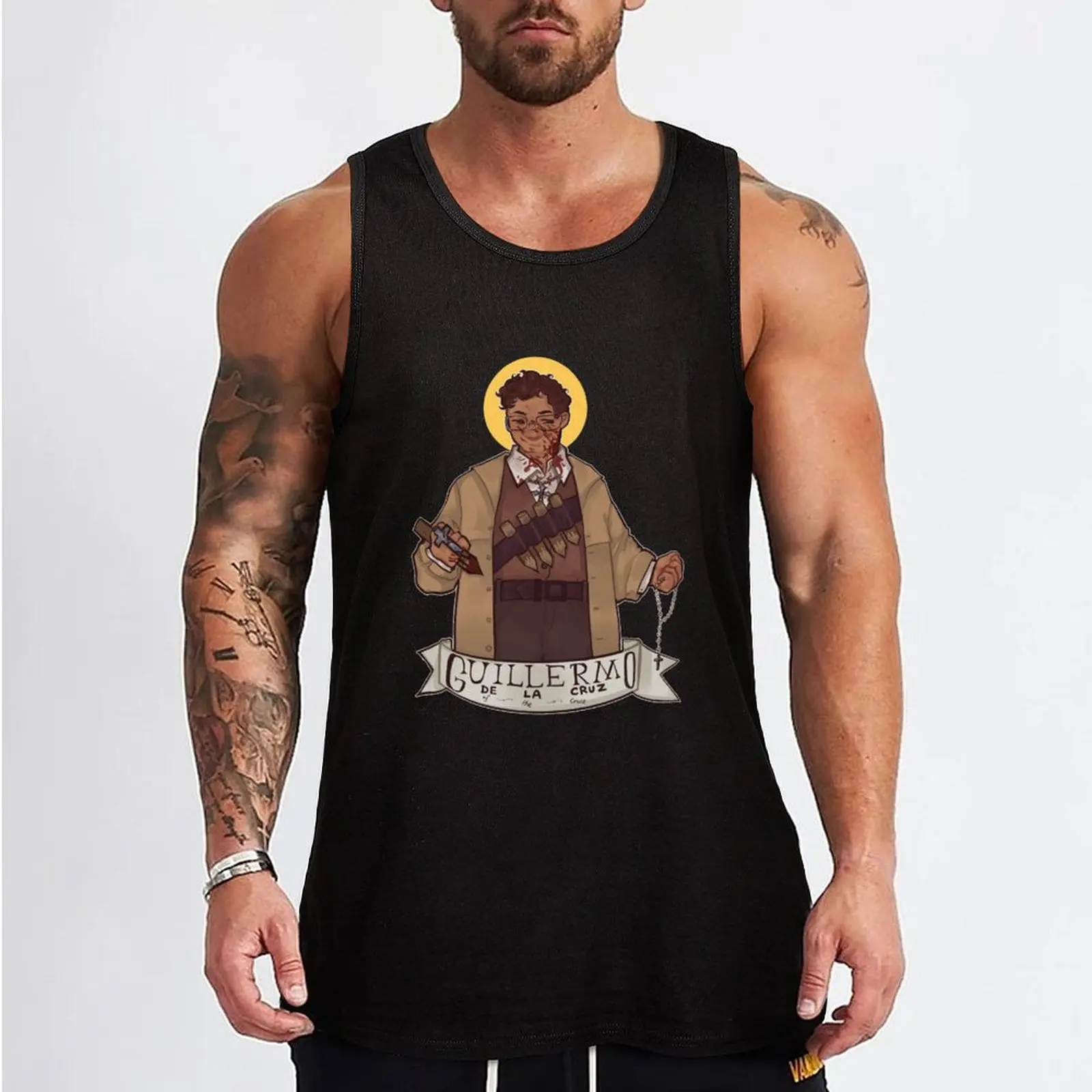 guillermo de la cruz Tank Top anime top Men's summer clothes 2024