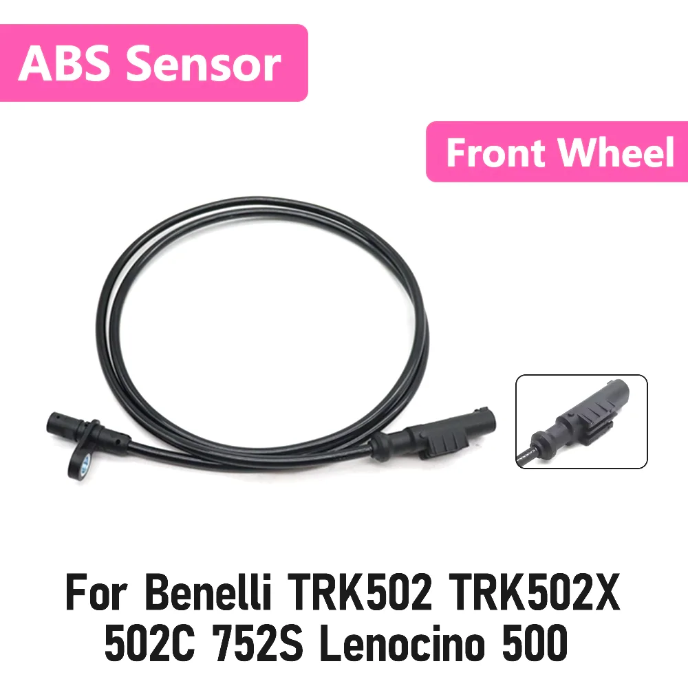 

For Benelli TRK502 TRK502X 502C 752S Lenocino 500 TRK 502 Motorcycle Front Wheel Signal ABS Wheel Speed Sensor Wire Silicone