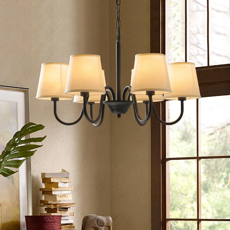 

Industrial Pendant Lamp For Living Room Dining Room Bedroom Study Hall Nordic Style Iron Ceiling Light Decorative