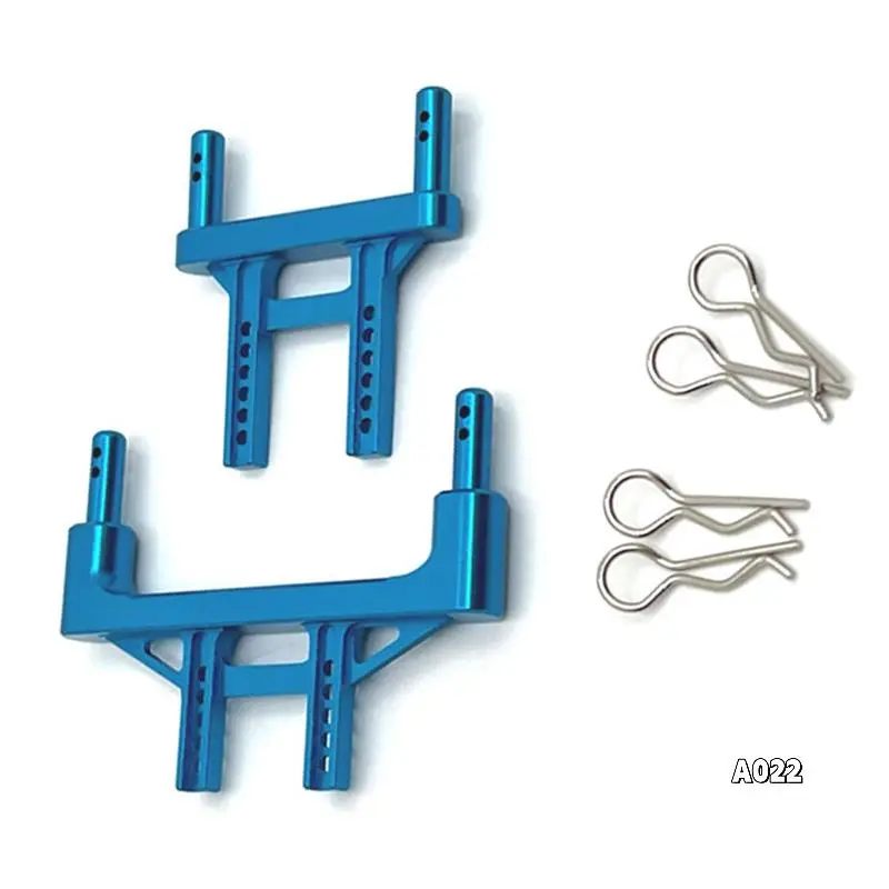 

Metal Front And Rear Body Mount Post For SCY 1/16 Q130 RC Car Upgrade Spare Parts Accessories Blue